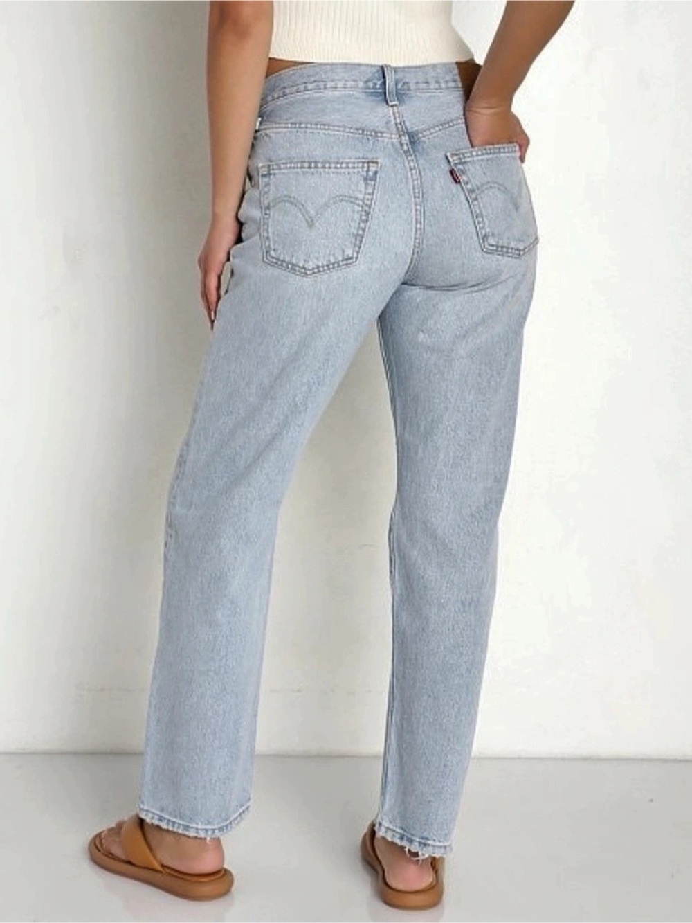 Levi's 501 Straight Leg Jeans Blue